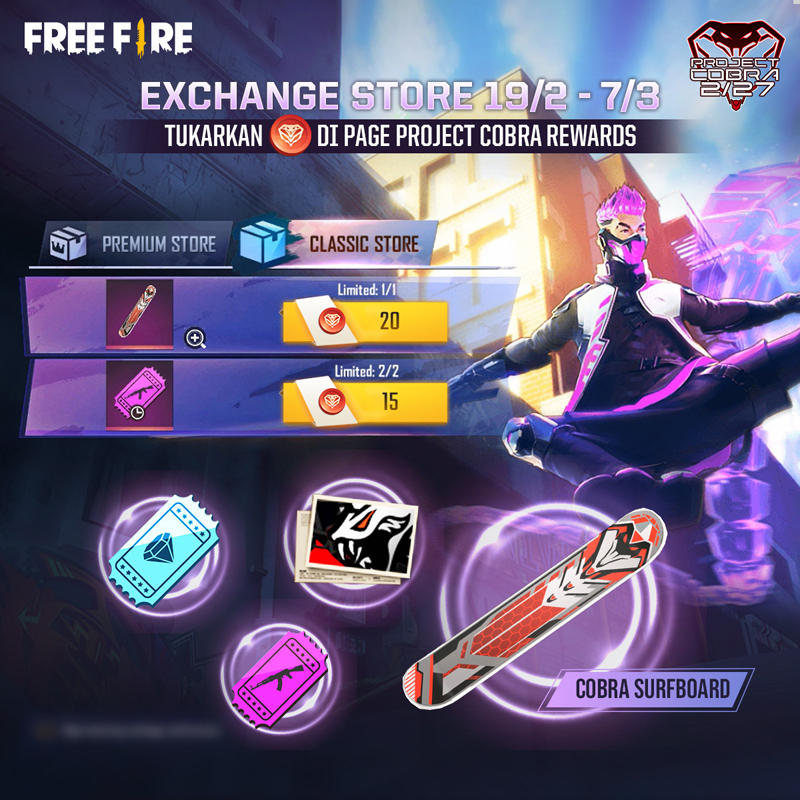 free fire event